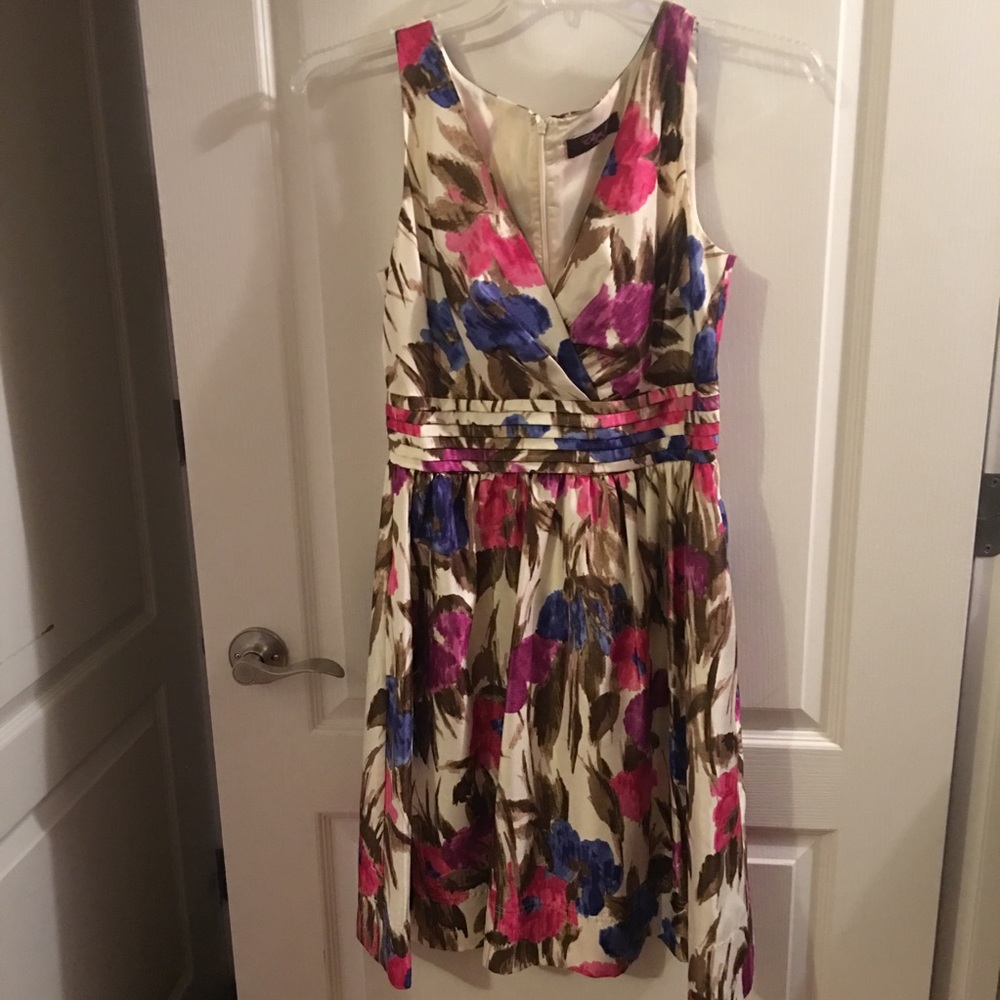 Spring floral dress